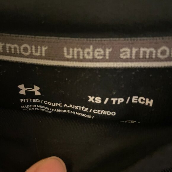 Under Armour Women's ColdGear Authentics Mock Neck long-sleeve shirt Size XS - Picture 3 of 4